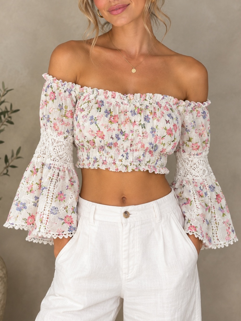 NWT 100% Linen Temptation Positano Ravello Top in Primavera - S